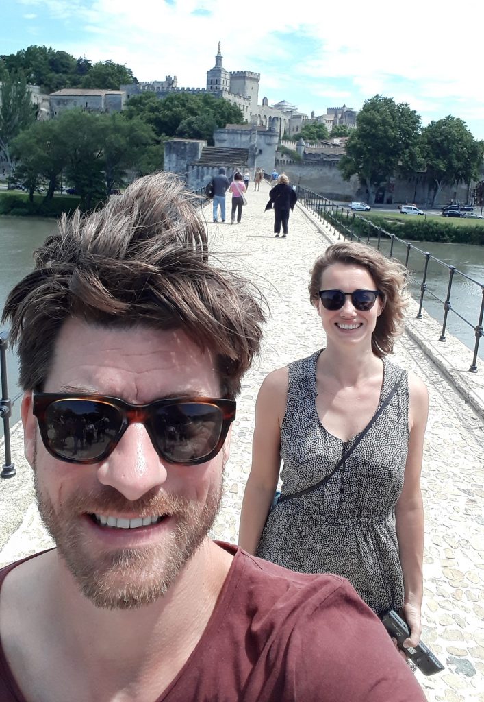 de Brillies sur le pont d'Avignon
